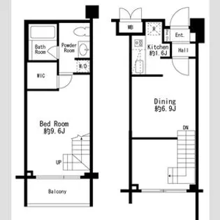 プライムアーバン用賀Ⅱ【1階】の間取り