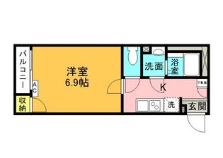 クレイノエスペランサ【2階】の間取り