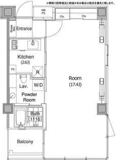 エルスタンザ代官山【9階】の間取り