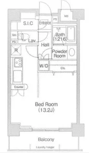 コンフォリア代々木上原【2階】の間取り