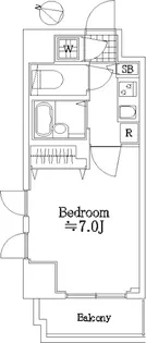 菱和パレス笹塚【8階】の間取り