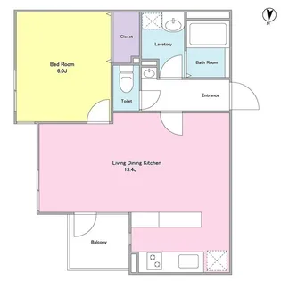 LAPIS三鷹【3階】の間取り