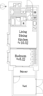 日神デュオステージ杉並井荻【1階】の間取り
