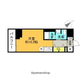 スパシエグランス荻窪【3階】の間取り
