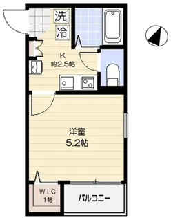 リレア赤羽【2階】の間取り