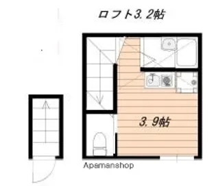 コンフォートテラス吉祥寺南【2階】の間取り