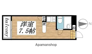 ラ・レジダンス・ド・エスパリエ【3階】の間取り