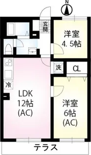 エルファミール【2階】の間取り