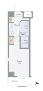 ルフレ グランディール赤羽【6階】の間取り