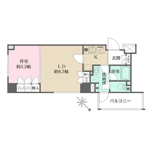 プリムヴェーレ【3階】の間取り