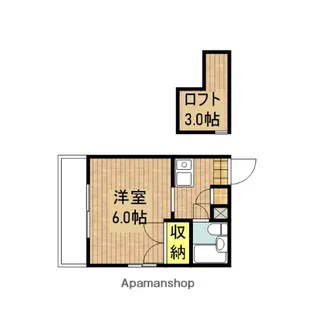 フレシールKJ【2階】の間取り