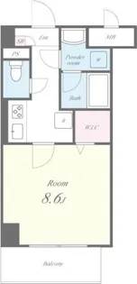 プラシード青山【3階】の間取り