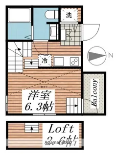 グランヒルレジデンス目黒大橋【1階】の間取り
