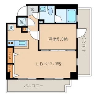 東京都調布市飛田給2丁目【マンション】の間取り