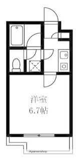 ロジェ高井戸壱番館【2階】の間取り