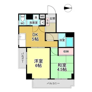 アーデンハウス【4階】の間取り