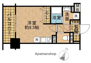 東京都北区神谷1丁目【マンション】の間取り