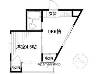GRIFFIN祐天寺【1階】の間取り