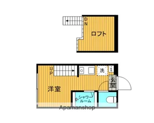 ハーモニーテラス大和町【1階】の間取り