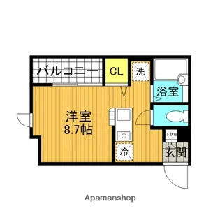 東京都板橋区大和町【アパート】の間取り