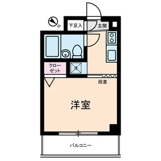 ホンマチドリームユーハイム【3階】の間取り