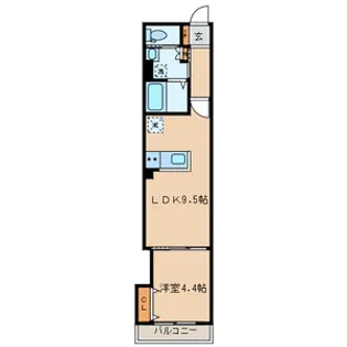 東京都板橋区坂下1丁目【アパート】の間取り