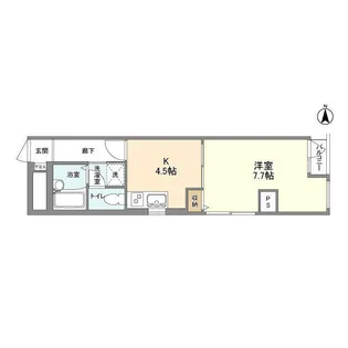 コーヨービル【2階】の間取り