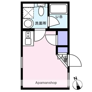 ミライズ世田谷豪徳寺【1階】の間取り