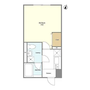 NOZOMIO赤羽【2階】の間取り