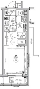 東京都世田谷区奥沢2丁目【マンション】の間取り