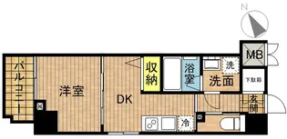 パティーナ十条DUO【6階】の間取り