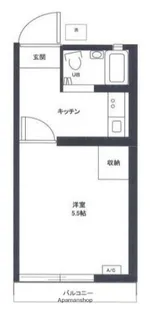 コーポプラムN【2階】の間取り