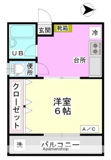 サンライズ高円寺【3階】の間取り