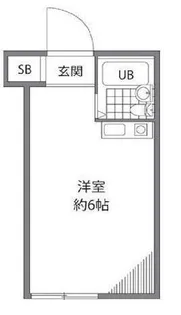 グリーンハイツ仙川【2階】の間取り
