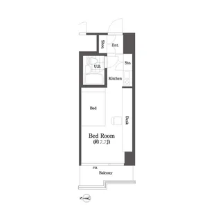 アレックス日乃本【10階】の間取り