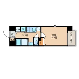 ルミエール【6階】の間取り