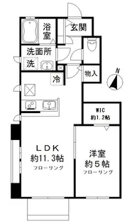 VIVRE TSUJI【1階】の間取り