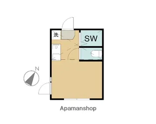 フェリスナイト【1階】の間取り
