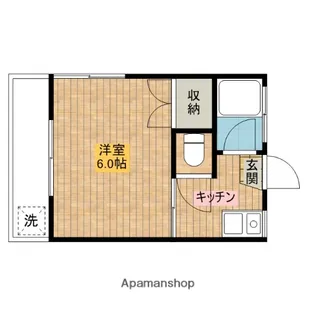 きしコーポ【1階】の間取り