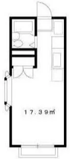 ルネス中野【2階】の間取り