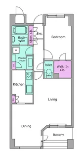 東京都豊島区上池袋1丁目【マンション】の間取り