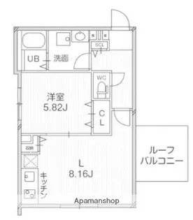 東京都文京区大塚4丁目【マンション】の間取り
