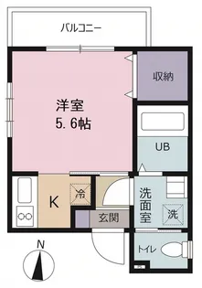 東京都中野区上鷺宮4丁目【マンション】の間取り