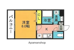 東京都品川区小山4丁目【マンション】の間取り