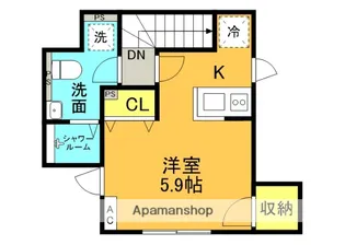リブ・フォース【2階】の間取り