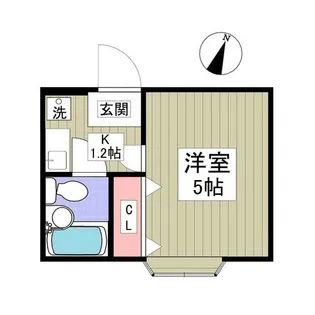 ザ・ウェーブ西ヶ丘【2階】の間取り