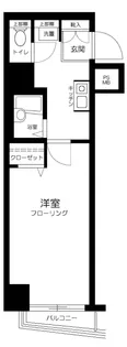 東京都港区三田5丁目【マンション】の間取り