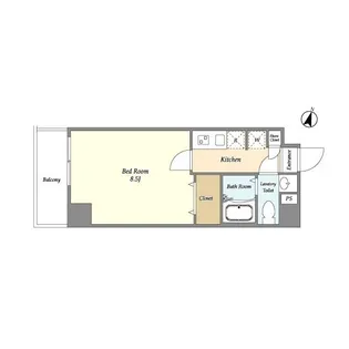 アルファコート浮間2【1階】の間取り