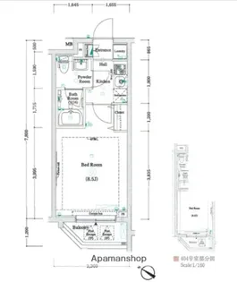 アンベリール中野鷺宮【4階】の間取り