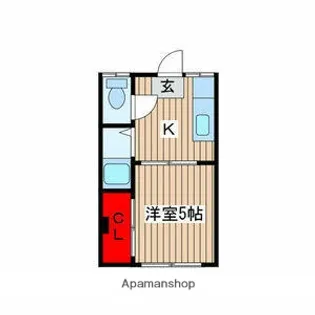 東京都北区上十条3丁目【マンション】の間取り